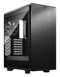 Define 7 Compact Black TG Light Tint, tower case