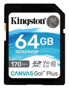 Canvas Go! Plus 64 GB SDXC, Memory Card