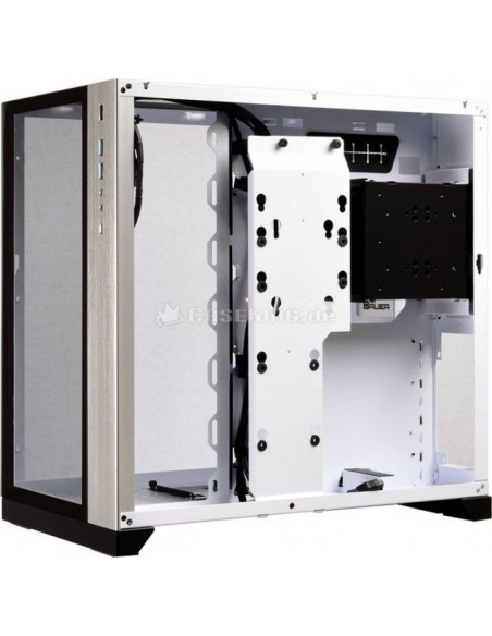 Lian Li PC-O11DW Dynamic Midi-Tower, Tempered Glass - White