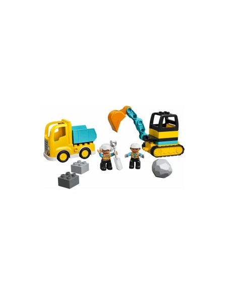 10931 DUPLO excavators and trucks, construction toys