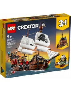 31109 Creator pirate ship, construction toys