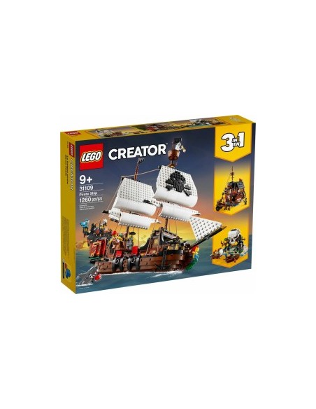 31109 Creator pirate ship, construction toys