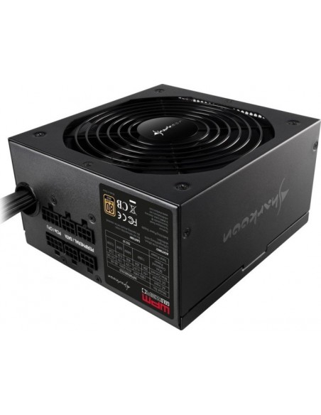 Sharkoon WPM Gold ZERO 550W, PC Power Supply (4044951026548)