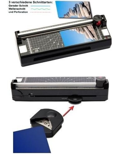 Olympia A 340 Combo DIN A3 Laminator w. Rotary...