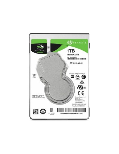 Seagate Barracuda HDD, SATA 6G / min 5400 U, 2.5 inch - 1 TB