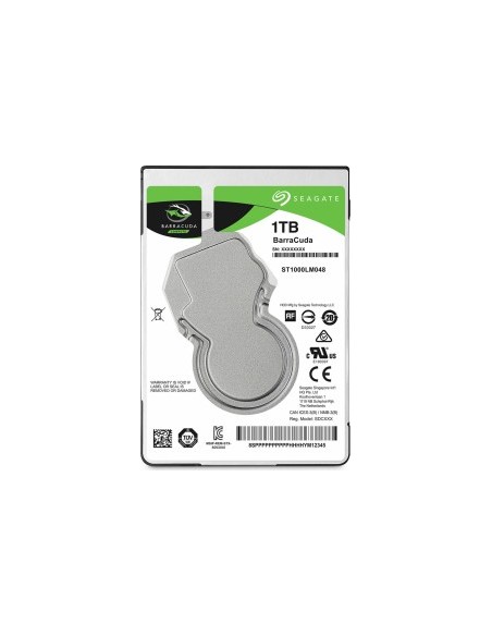 Seagate Barracuda HDD, SATA 6G / min 5400 U, 2.5 inch - 1 TB