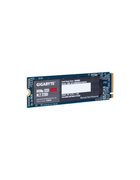 Gigabyte NVMe SSD, PCIe 3.0 M.2 type 2280-512 GB