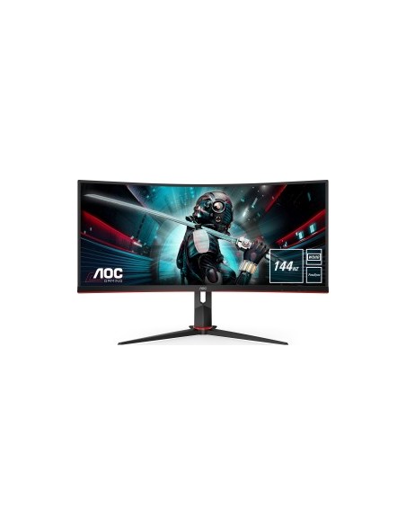 AOC CU34G2X, 86.36 cm (34 inches), 144Hz, Curved, freesync, VA - D