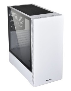 Lian Li LanCool 205 Midi-Tower, Tempered Glass - White 2
