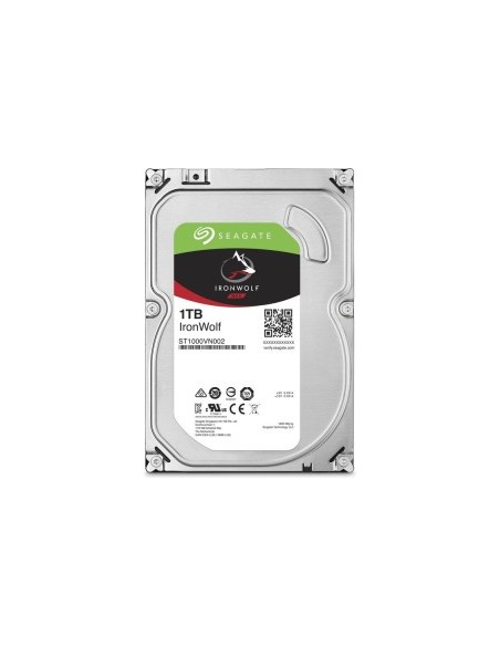 Seagate Ironwolf HDD, SATA 6G / min 5900 U, 3.5 inch - 1 TB