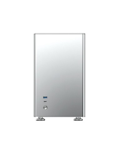 Jonsbo A4 Mini-ITX case, Tempered Glass - silver