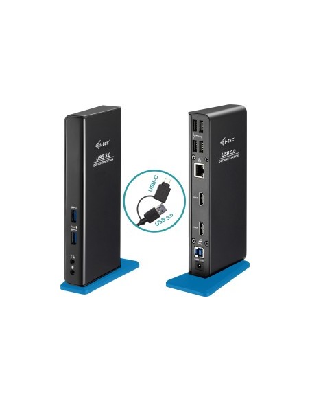 USB 3.0 / USB-C Dual HDMI docking station, docking station