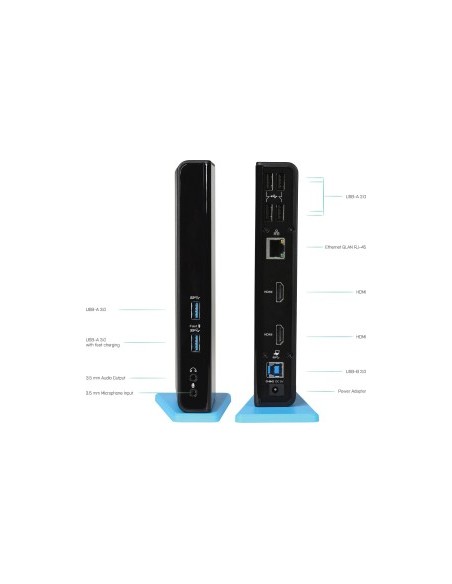 USB 3.0 / USB-C Dual HDMI docking station, docking station