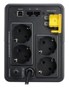 Back-UPS 750VA, 230V, AVR, protective contact sockets, UPS 2
