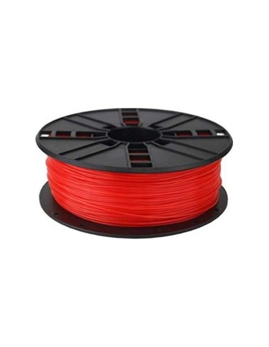 PLA filament fluorescent red, 3D cartridge