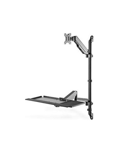 DIGITUS versatile standing- / sitting workdesk, wall mount