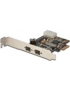 DIGITUS Firewire 800 PCIe Card 2x9-Pin Extern + 1x9-Pin...