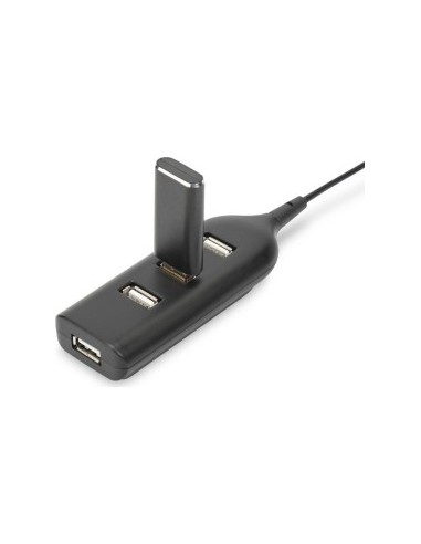 DIGITUS USB 2.0 Hub 4-Port 4 x USB A/F at...