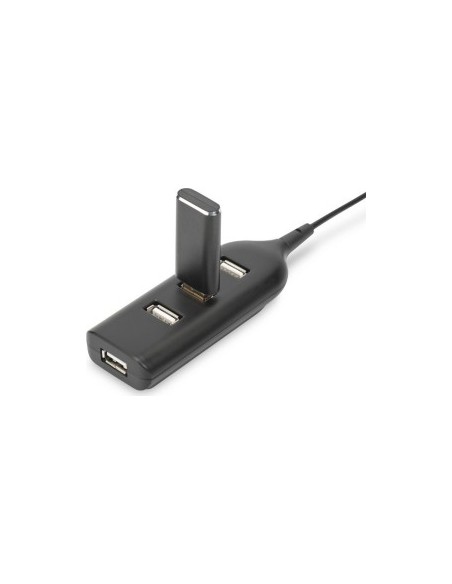 DIGITUS USB 2.0 Hub 4-Port 4 x USB A/F at Connected Cable