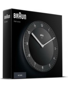 Braun BC 06 B Quartz wall clock analog black 2