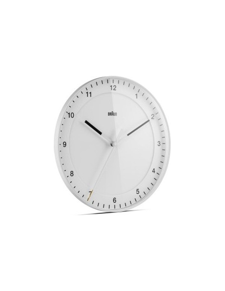 Braun BC 17 W-DCF radio wall clock white