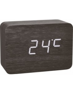 TFA 60.2549.01 Radio alarm clock black