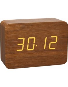TFA 60.2549.08 Radio alarm clock brown