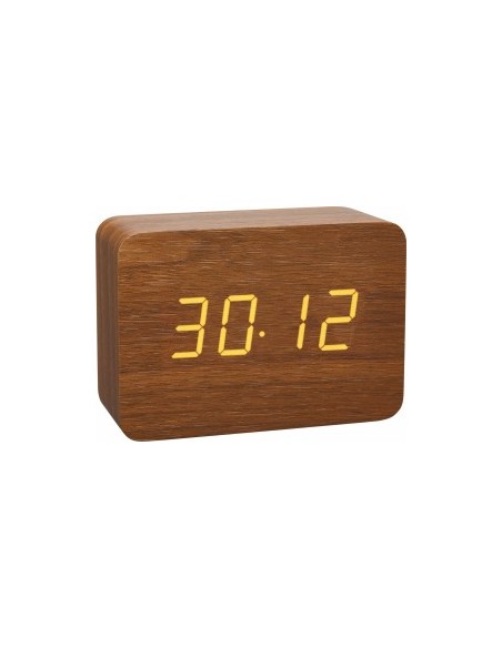 TFA 60.2549.08 Radio alarm clock brown