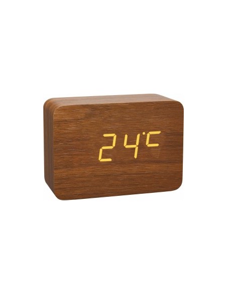 TFA 60.2549.08 Radio alarm clock brown