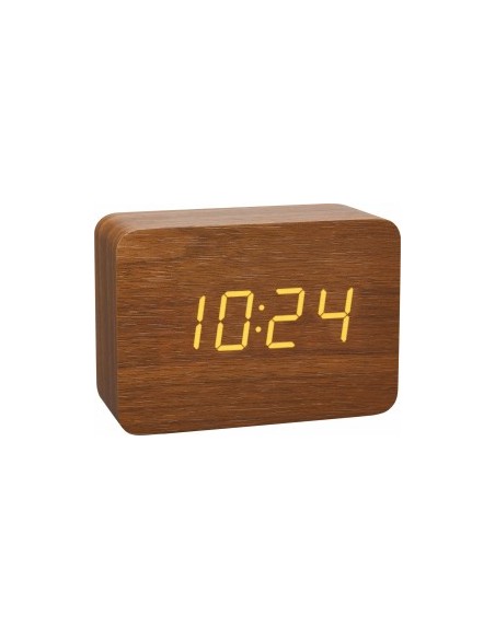 TFA 60.2549.08 Radio alarm clock brown