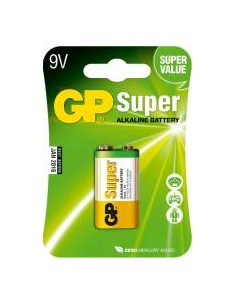 GP Super Alkaline 9V-Block 6LR61                 0301604AC1