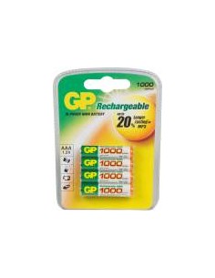 1x4 GP ReCyko NiMH Battery AAA 950mAH, ready to use, NEW