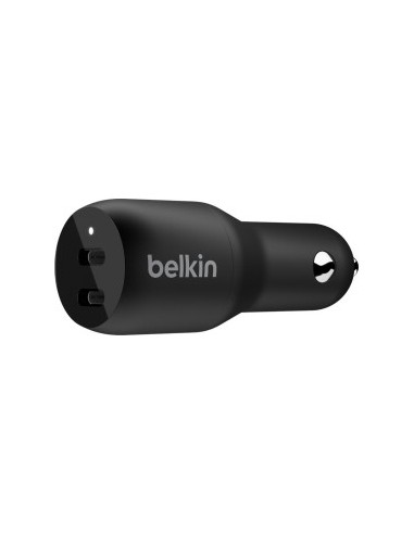 Belkin USB-C Car Charger 36W Power Delivery, black CCB002btBK