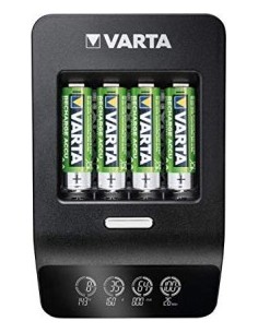 Varta LCD Ultra Fast Charger+ incl. 4 Batt. 2100 mAh AA +...
