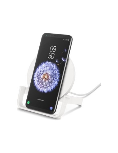 Belkin Wireless Charging Stand 10W Micro-USB Cab. Adaptor white