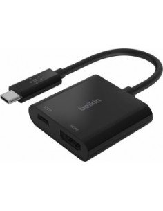 Belkin USB-C to HDMI-Adapter 60W PD, black AVC002btBK