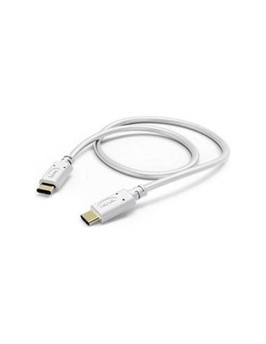Hama charging-/ Datacable USB Type-C to Type-C 1,5m white