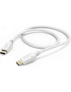 Hama charging-/ Datacable USB Type-C to Type-C 0,2m white