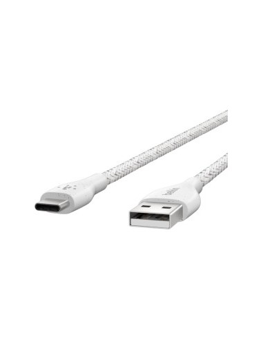 Belkin DuraTek Plus USB-C/USB-A 1,2m, white...