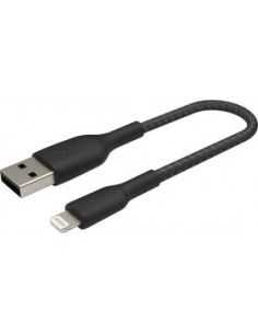 Belkin Lightning to USB-A Cable 3m, braided, mfi cert, black