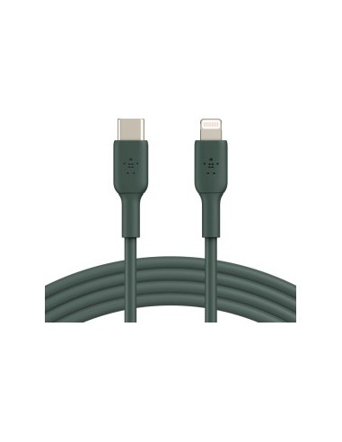 Belkin Lightning/USB-C Cable 1m PVC, mfi certified, mid.green
