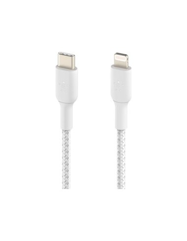 Belkin Lightning/USB-C Cable 1m braided, mfi...