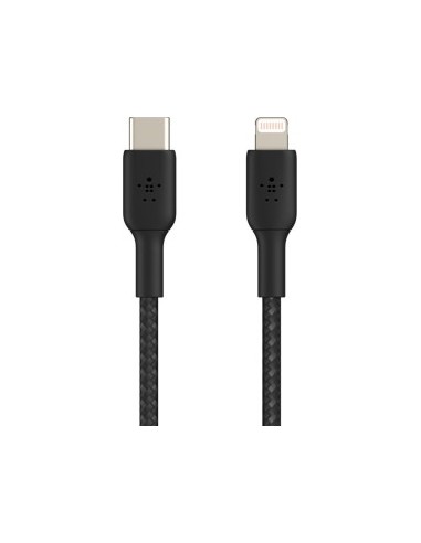 Belkin Lightning/USB-C Cable 2m braided, mfi...