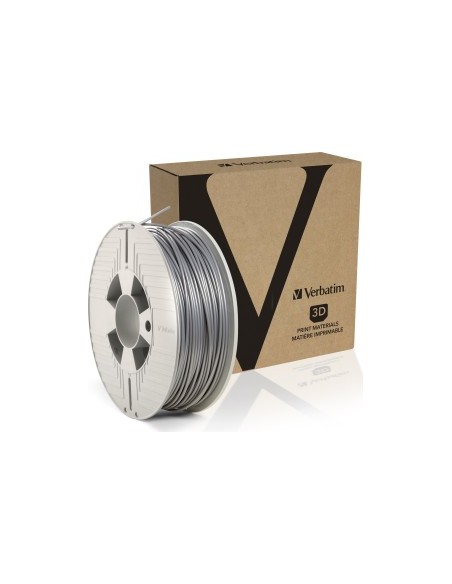 Verbatim 3D Printer Filament PLA 2,85 mm 1 kg silver/metal grey