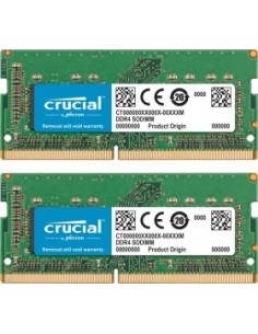 Crucial 64GB DDR4 2666 MT/s Kit 32GBx2 SODIMM 260pin for Mac