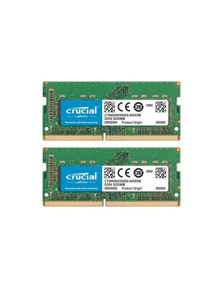 Crucial 64GB DDR4 2666 MT/s Kit 32GBx2 SODIMM 260pin for Mac
