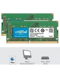 Crucial 64GB DDR4 2666 MT/s Kit 32GBx2 SODIMM 260pin for Mac 2
