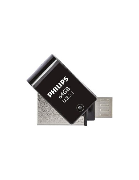 Philips 2 in 1 Black        64GB OTG USB C + USB 3.1