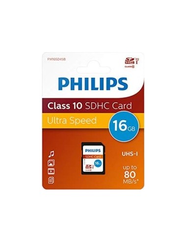 Philips SDHC Card           16GB Class 10 UHS-I U1