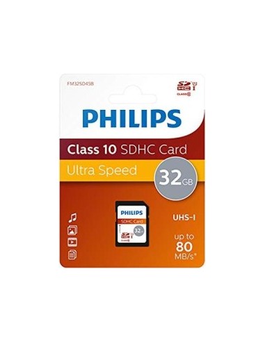 Philips SDHC Card           32GB Class 10 UHS-I U1